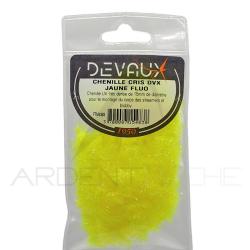 Chenille DEVAUX Cris jaune fluo