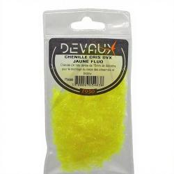 Chenille DEVAUX Cris jaune fluo