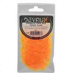 Chenille DEVAUX Cris P&ecirc;che fluo