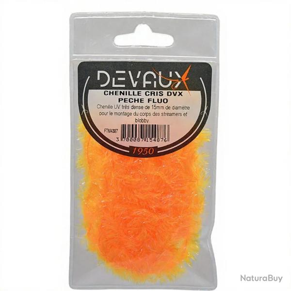 Chenille DEVAUX Cris P�che fluo