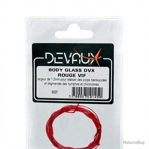Body Glass DEVAUX Rouge vif