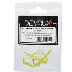 Rubber Strip DEVAUX 3 mm Olive