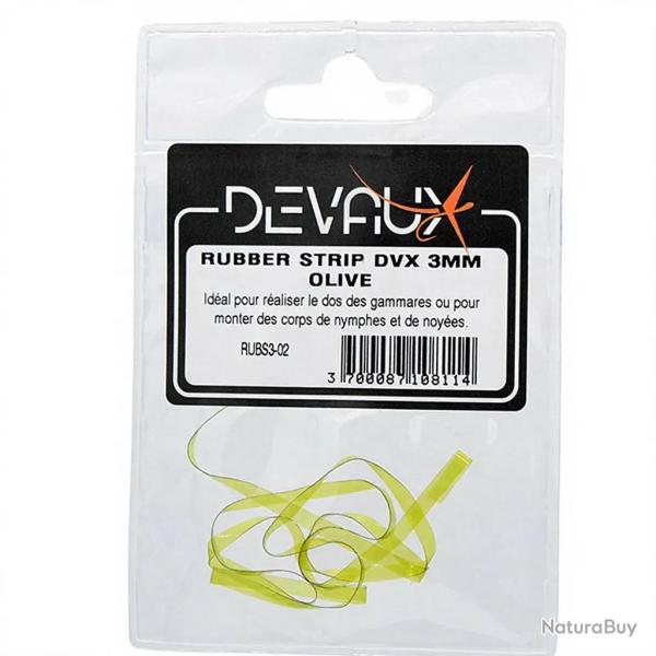 Rubber Strip DEVAUX 3 mm Olive