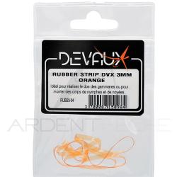 Rubber Strip DEVAUX 3 mm Orange