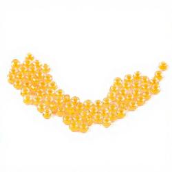 Bead Glass DEVAUX Corail fluo