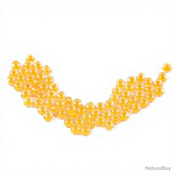 Bead Glass DEVAUX Corail fluo