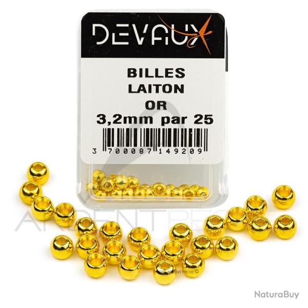 Bille Laiton DEVAUX or 2 mm