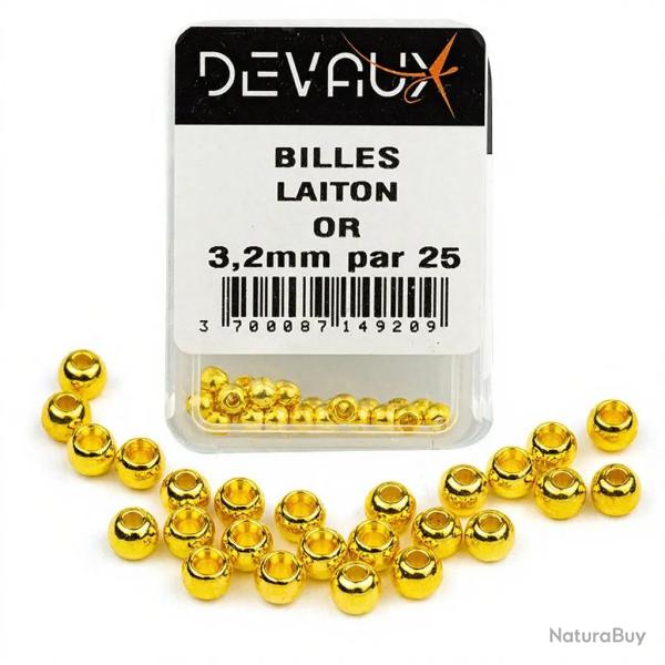 Bille Laiton DEVAUX or 4,6 mm