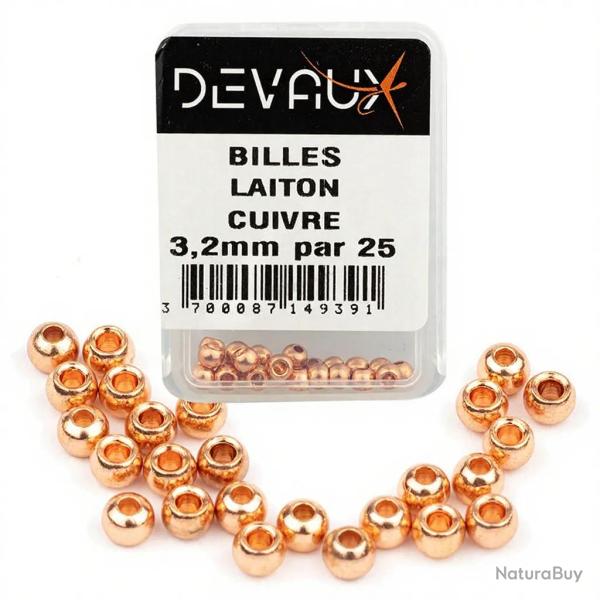 Bille Laiton DEVAUX cuivre 3,8 mm