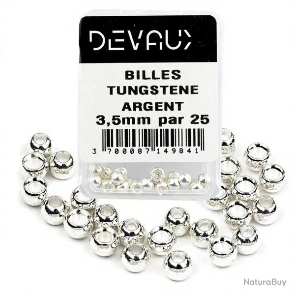 Bille Tungst�ne DEVAUX argent 2 mm