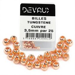 Bille Tungst&egrave;ne DEVAUX cuivre 4,6 mm