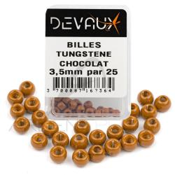 Bille Tungst&egrave;ne DEVAUX chocolat 1,5 mm