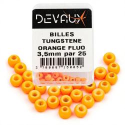 Bille Tungst&egrave;ne DEVAUX orange fluo 3 mm