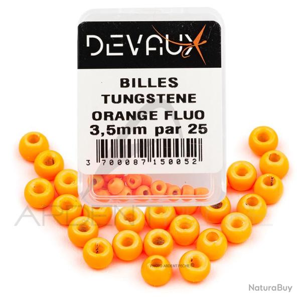 Bille Tungst�ne DEVAUX orange fluo 3 mm