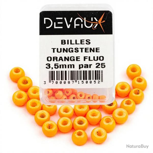 Bille Tungst�ne DEVAUX orange fluo 4 mm