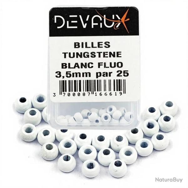 Bille Tungst�ne DEVAUX blanc fluo 3,5 mm