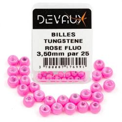 Bille Tungst&egrave;ne DEVAUX rose fluo 2 mm