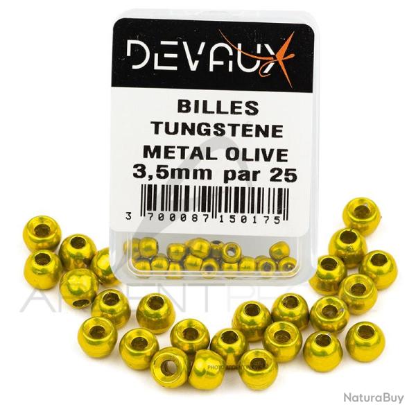 Bille Tungst�ne DEVAUX m�tal olive 2 mm