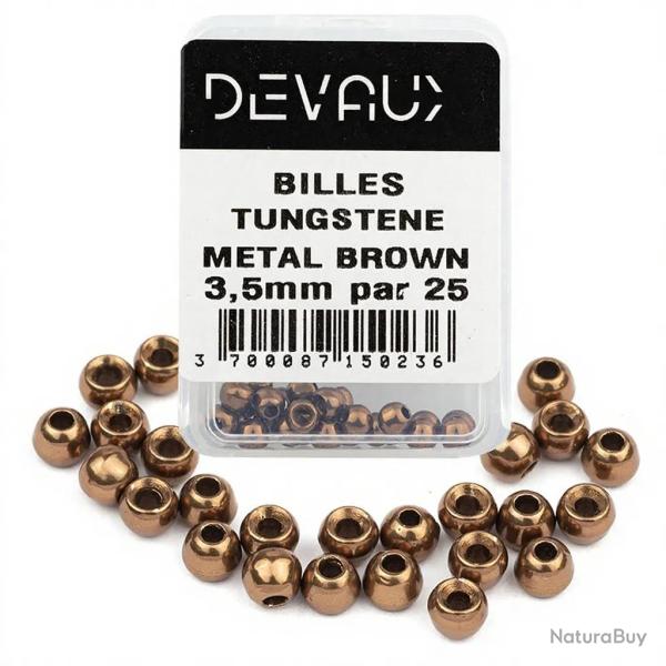 Bille Tungst�ne DEVAUX m�tal marron 2,5 mm