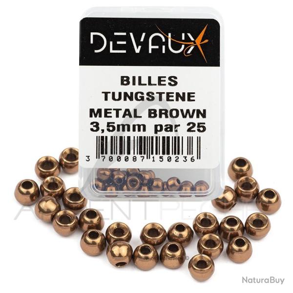 Bille Tungst�ne DEVAUX m�tal marron 4,6 mm
