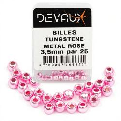Bille Tungst&egrave;ne DEVAUX m&eacute;tal rose 1,5 mm