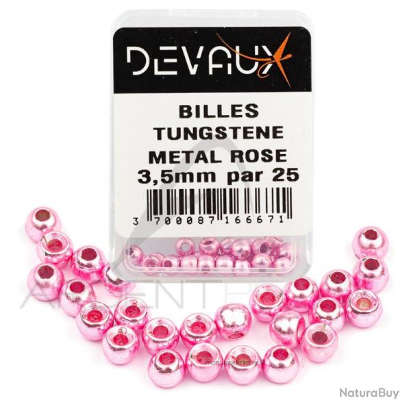 Bille Tungst�ne DEVAUX m�tal rose 1,5 mm