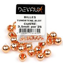 Bille Tungst&egrave;ne SLOT DEVAUX cuivre 3,5 mm