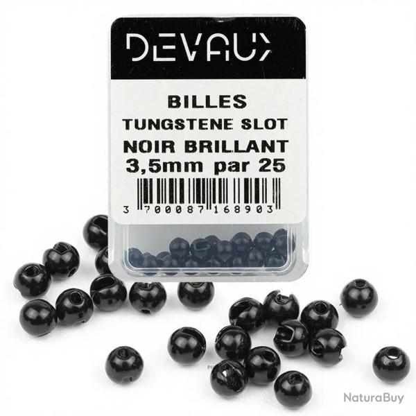 Bille Tungst�ne SLOT DEVAUX noir brillant 2,5 mm