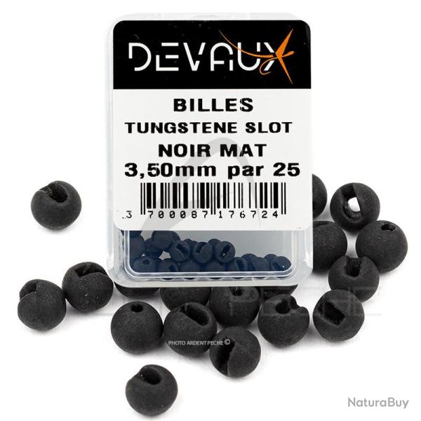 Bille Tungst�ne SLOT DEVAUX noir mat 2 mm