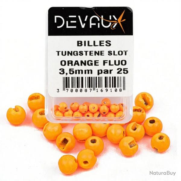 Bille Tungst�ne SLOT DEVAUX orange fluo X25 3 mm