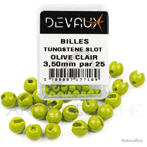 Bille Tungst�ne SLOT DEVAUX olive clair 3,5 mm