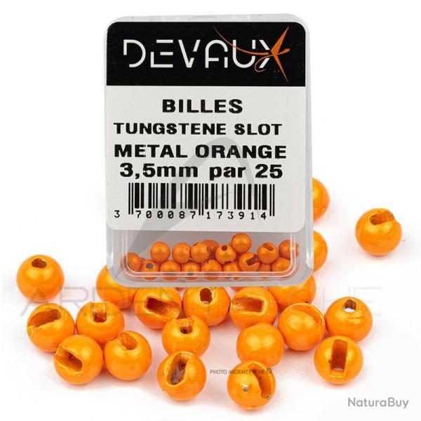 Bille Tungst�ne SLOT DEVAUX m�tal orange 2 mm