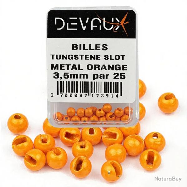 Bille Tungst�ne SLOT DEVAUX m�tal orange 2,5 mm