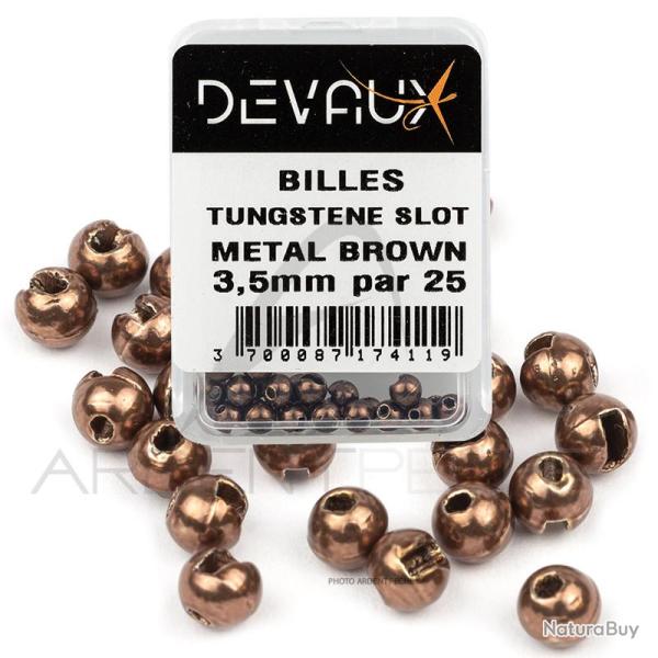 Bille Tungst�ne SLOT DEVAUX m�tal marron 3,5 mm