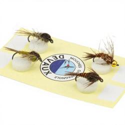 S&eacute;lection DEVAUX 4 mouches Nymphes 1