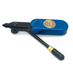 T&ecirc;te REGAL Medallion Midge bleu