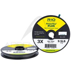 Fils nylon RIO Powerflex Plus (27.40m) 0X - &Oslash; 0.279