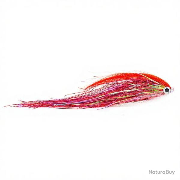 Mouche FutureFly Brochet Tube Rouge Tube 4 cm