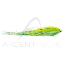 Mouche FutureFly Brochet Tube chartreuse Tube 4 cm