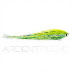 Mouche FutureFly Brochet Tube chartreuse Tube 4 cm