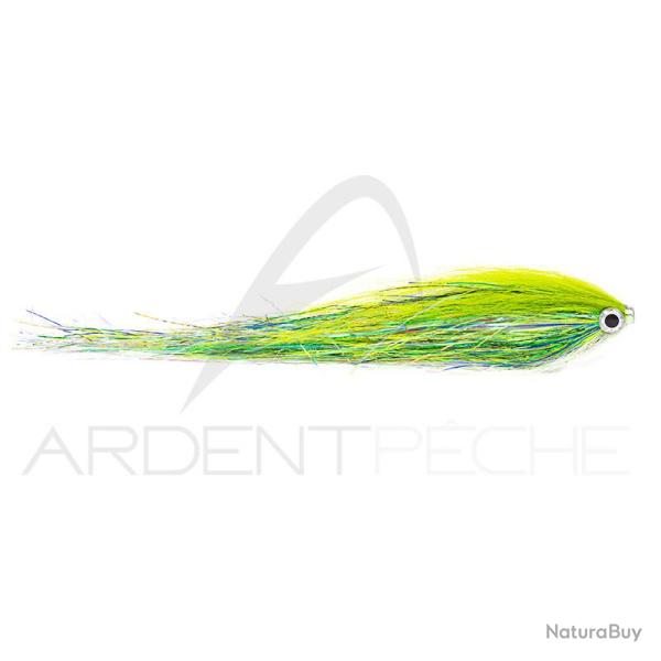Mouche FutureFly Brochet Tube chartreuse Tube 4 cm