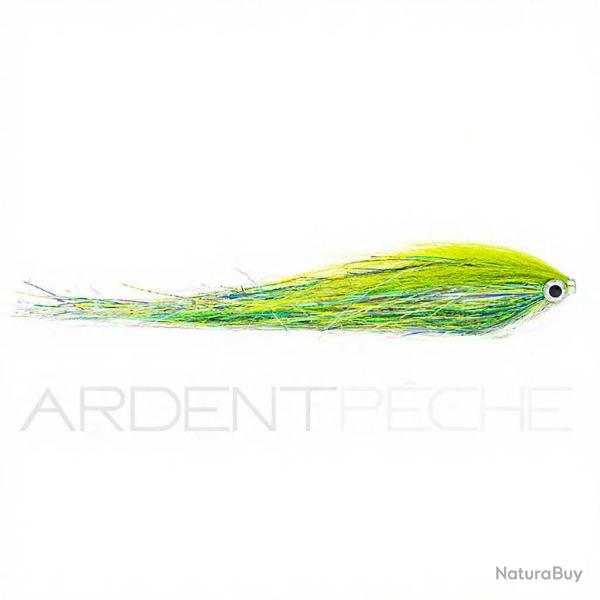Mouche FutureFly Brochet Tube chartreuse Tube 4 cm