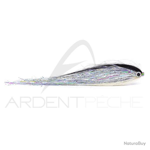 Mouche FutureFly Brochet Tube Noir Tube 4 cm