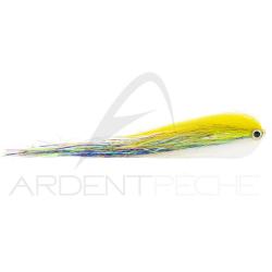 Mouche FutureFly Brochet Tube Jaune Tube 4 cm