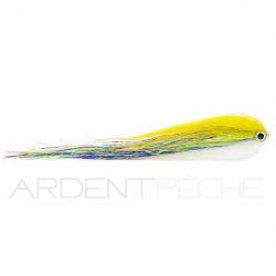 Mouche FutureFly Brochet Tube Jaune Tube 4 cm