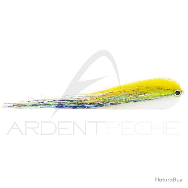 Mouche FutureFly Brochet Tube Jaune Tube 4 cm