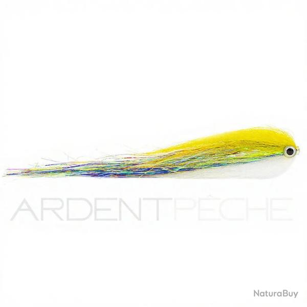 Mouche FutureFly Brochet Tube Jaune Tube 4 cm