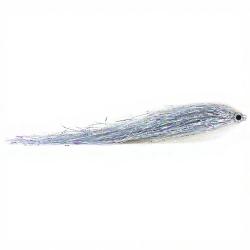 Mouche FutureFly Brochet Tube Blanc Tube 4 cm