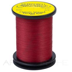 Fils de montage Semperfli Classic waxed thread 110 m 6/0 Rouge