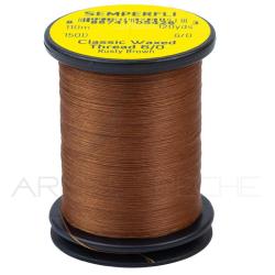 Fils de montage Semperfli Classic waxed thread 110 m 6/0 Rusty brown